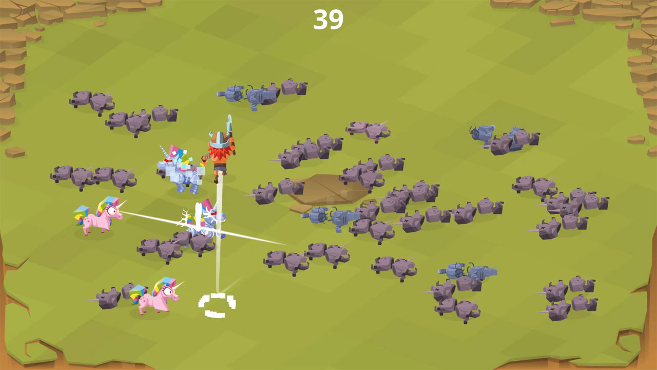 Axe'n'Slash: Vikings vs Unicorns screenshot