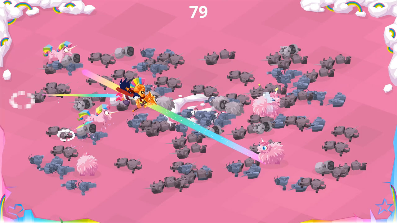 Axe'n'Slash: Vikings vs Unicorns screenshot