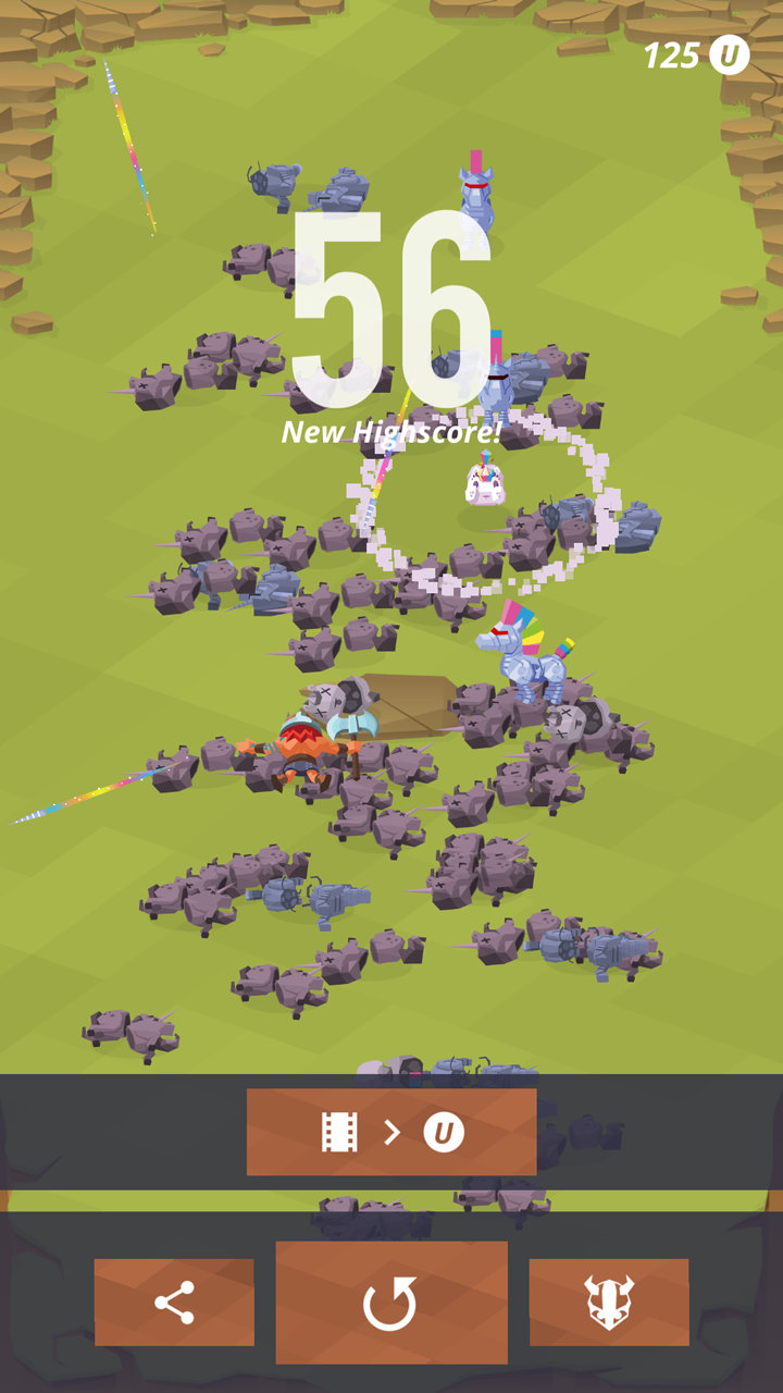 Axe'n'Slash: Vikings vs Unicorns screenshot